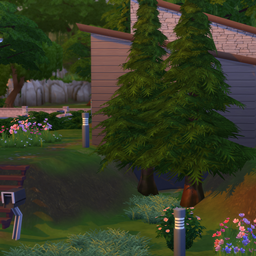 Leaf wallpaper starter | Base game | No CC