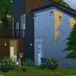 Black and white house | Base game | No CC