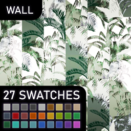 🧱 [ESI]  Jungle Wallpaper  | Wall