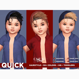 CasualSims - Quick Hairstyle for Toddlers logo