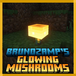 Brunozamp's Glowing Mushrooms logo