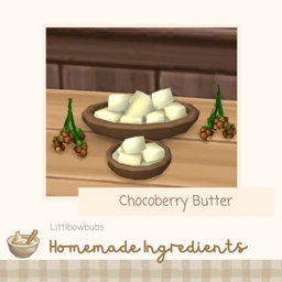 Chocoberry Butter - Homemade Ingredient littlbowbub / translation spanish by Monisims