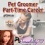 Pet Groomer Part-Time Career logo