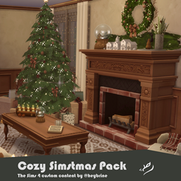 Cozy Simstmas Pack logo