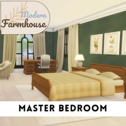 Modern Farmhouse - Master Bedroom