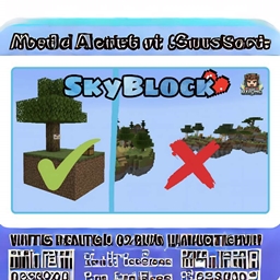 SkyBlock without Islands logo