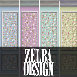 Elegant Floral Panels - Zelba Design project image
