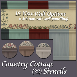 Country Cottage Stencils logo