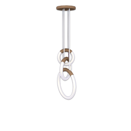 Comiko - Modern Living Chandelier Medium