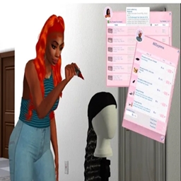 Wig Making Tripod Craftable Wigs for Plopsy | Traducción Español por RoshySims