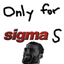 only for sigmas logo
