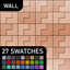 🧱 [ESI]  Terracotta Interlocking Tiles  | Wall logo