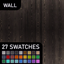 🧱 [ESI]  Textured Dark Wood  | Wall logo