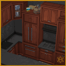New Mesh - BG Modern Victorian Fridge (Vampires Addon) logo