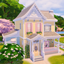Dreamy Pastel Victorian House logo
