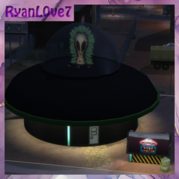 Tipsy Saucer Lounge: Mars Colony logo