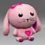 Sweet Valentine bunny