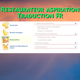 Mod Restaurateur aspiration par Kiara - Trad FR