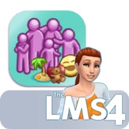 LittleMsSam Social Activities Visit Friends, Family and more / translation spanish by Monisims logo