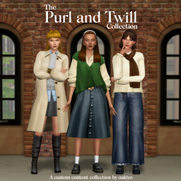 oakiyo - Purl and Twill Collection