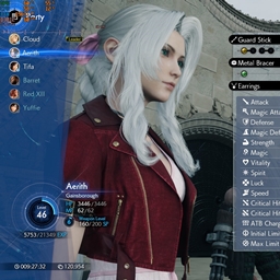 White hair color for Tifa, Aerith and Cloud project avatar