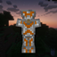 White armor with orange acenss