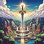 Sword Last Online: Stand on The Rock (Sao) logo