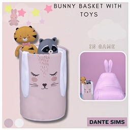 Bunny basket with toys project image