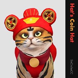 [SixCirclesCC] Cat Hat - Coin Hat logo