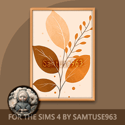 Minimalist Leaf Painting #1 Sellable Extra A Samtuse963 logo
