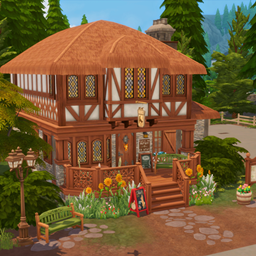 Spellcaster Shop and Cafe The Sims 4 Rooms / Lots CurseForge
