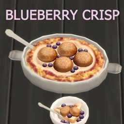 Blueberry Crisp By icemunmun Translation into Spanish