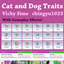 Cat And Dog Custom Traits Pack by VickySims / translation spanish - dokiimtz logo