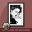 Achromatic Fashion Painting #1 Samtuse963
