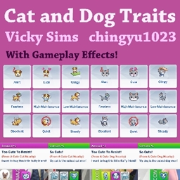 Cat And Dog Custom Traits by Chingu | Traducción Español