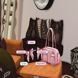 Koi Bow Bag Functional Decor by Coco games / translation spanish by Monisims