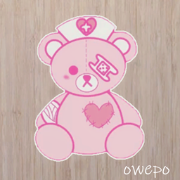 Kawaii Nurse Bear - Cute Healing Companion