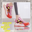 Women's Casual Outdoor Stylish Gold Ribbed Trainer Sneakers logo