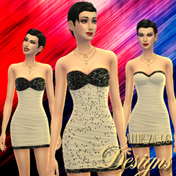 Lady in White - Lady in White Allie_ZA_OG.zip - The Sims 4 Create a Sim ...
