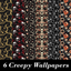 Creepy Patterned Wallpaper, Set 4 logo