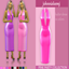 johnnieleemj Halter Dress ( Pink Party Collection ) logo