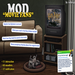 MOD "MOVIE FANS" | Harry Potter by Vellesa / translation spanish - dokimtz