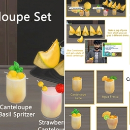HARVESTABLE MELON+ Melon Drinks by icemunmun Translation into Spanish