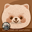 Cute Puppy Face Dance Rug #2 Samtuse963