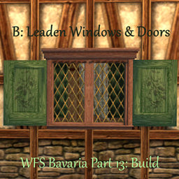 WFS Bavaria Build Set B: Doors and leaden windows