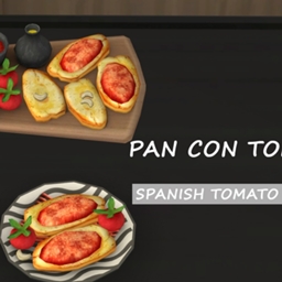 BREAD WITH TOMATO by icemunmun Translation into Spanish