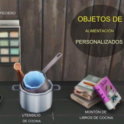 CUSTOMIZED FOOD OBJECTS by icemunmun Translation into Spanish