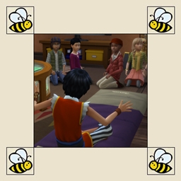 Sit During Sleeping Bag Story