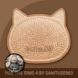 Cute Cat Face Dance Rug #1 Samtuse963 logo