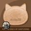 Cute Cat Face Dance Rug #1 Samtuse963